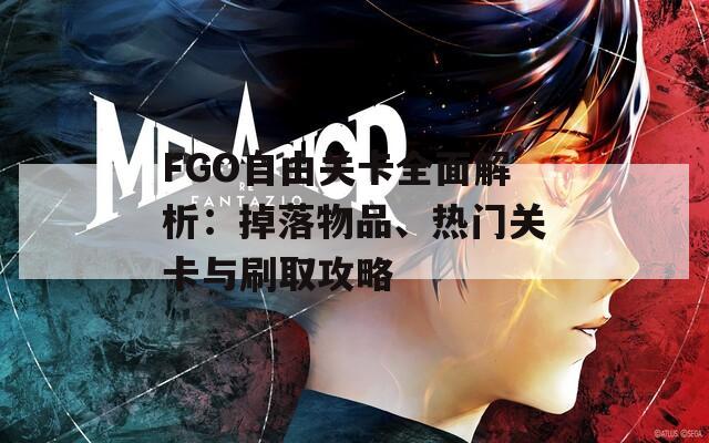 FGO自由关卡全面解析：掉落物品、热门关卡与刷取攻略