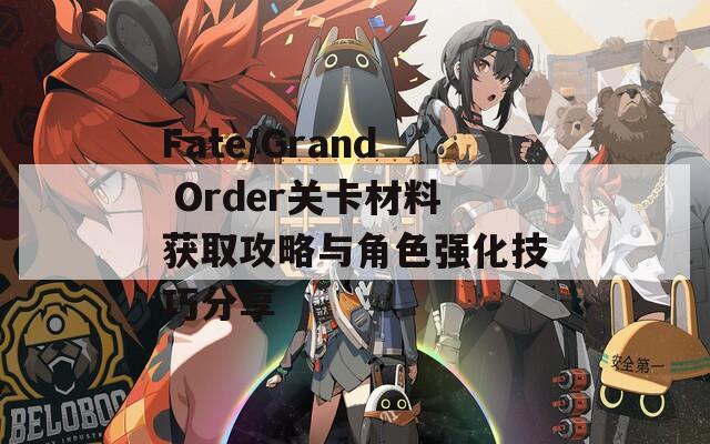 Fate/Grand Order关卡材料获取攻略与角色强化技巧分享