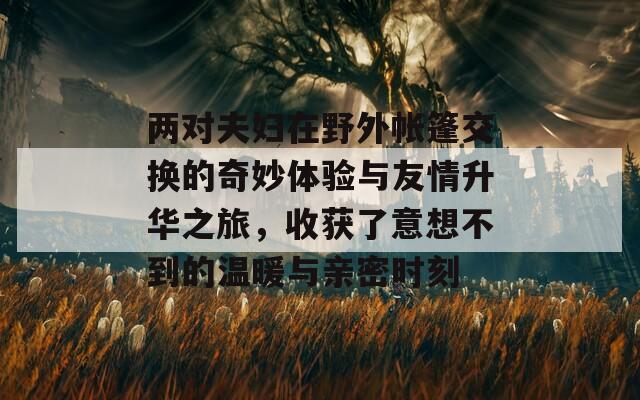 两对夫妇在野外帐篷交换的奇妙体验与友情升华之旅，收获了意想不到的温暖与亲密时刻