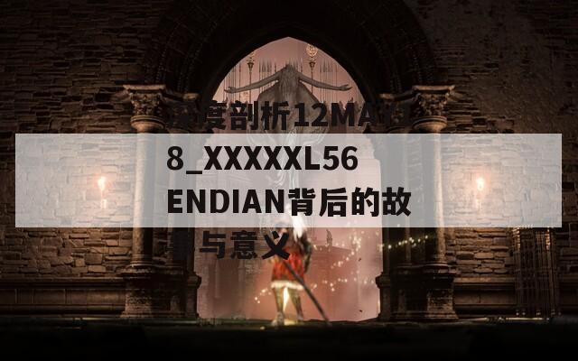 深度剖析12MAY18_XXXXXL56ENDIAN背后的故事与意义