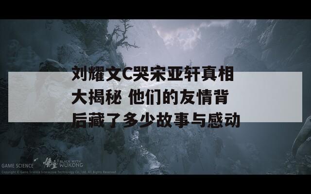 刘耀文C哭宋亚轩真相大揭秘 他们的友情背后藏了多少故事与感动