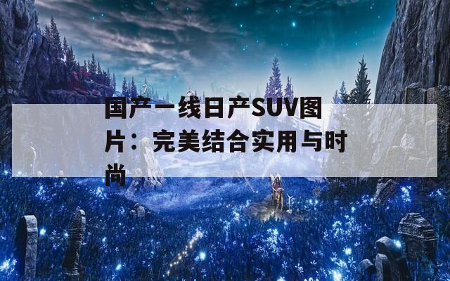 国产一线日产SUV图片：完美结合实用与时尚