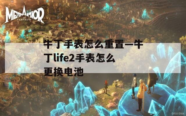 牛丁手表怎么重置—牛丁life2手表怎么更换电池